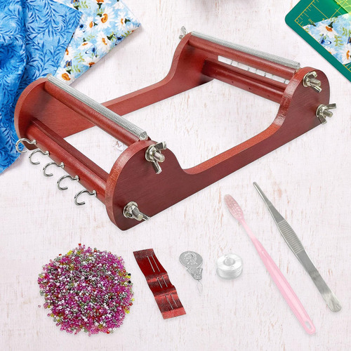 Kits De Telar De Cuentas De Madera, Accesorios Con Hilo,
