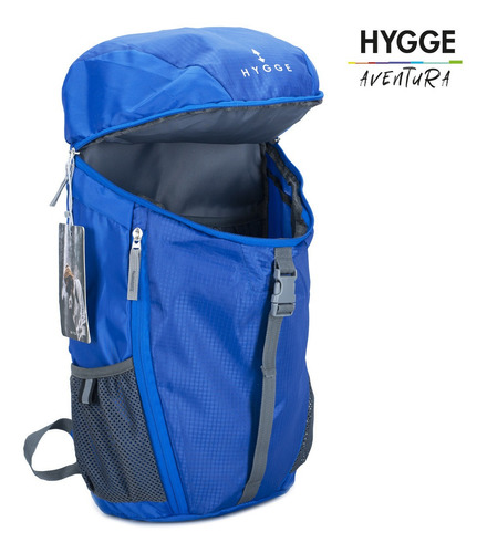 Imagen 5 de 10 de Mochila Mochilero Impermeable Liviana Aventura 20 Lts Hygge
