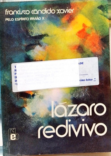Livro Lázaro Redivivo
