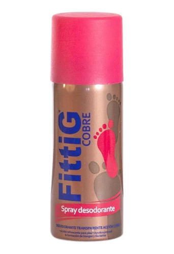 Talco Desodorante Fittig Cobre Spray 