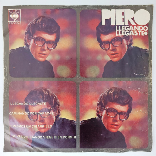Piero - Llegando Llegaste    Single 7