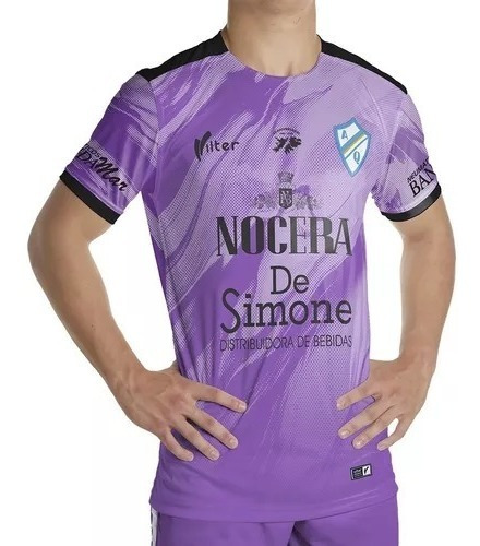 Camiseta Argentino De Quilmes Arquero Vilter 2022 Violeta