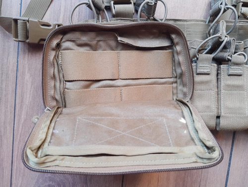 Chaleco Chest Rig Tactico Coyote. (Usado)