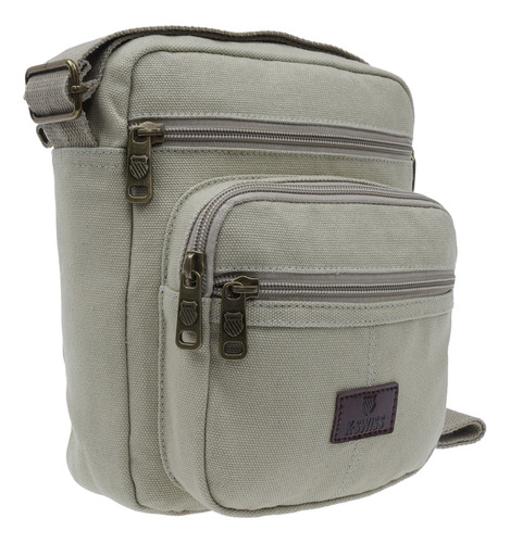 Mochila Messenger Casual K-swiss Naptown Color Khaki