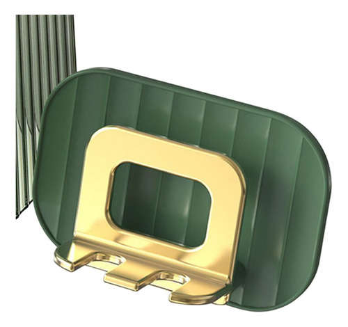 3 Soporte De Pared Para Cepillos De Dientes Con Taza Verde