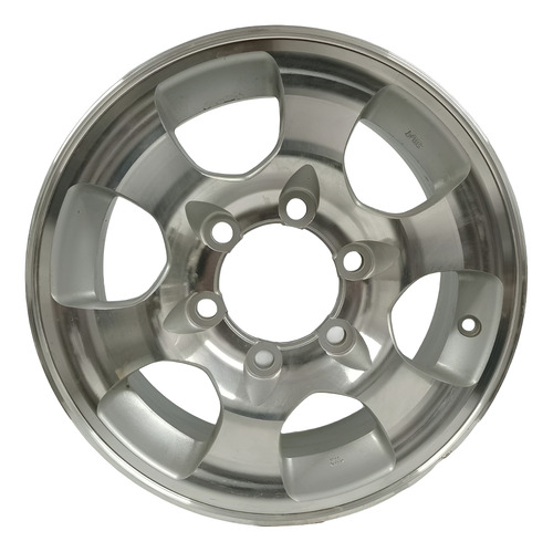 Llanta De Aleación Mitsubishi L200 Rodado R15 Diamantado Gris