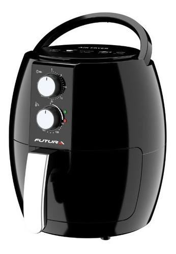 Freidora Sin Aceite Futura 1350w Gran Capacidad 4.5l  Color Negro