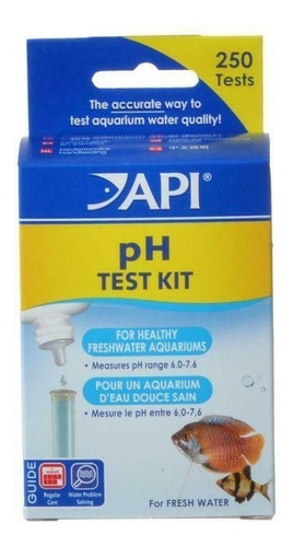 Kit de prueba de pH Api para acuarios de agua dulce