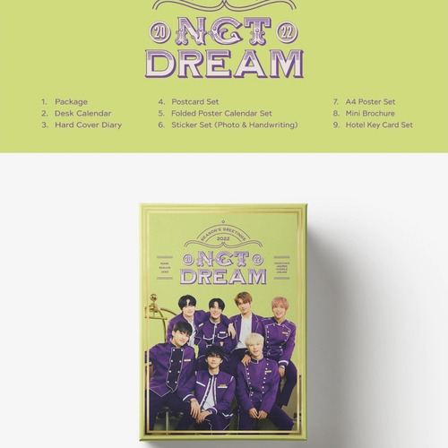 Nct Dream - Season's Greetings 2022 Seasons Sg Original Kpop