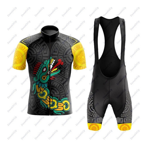 Conjunto De Playera De Ciclismo De México Uniforme De Bici