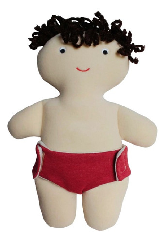 Quimey Bebé Muñeca De Tela Sexuada Niña -  Esi Infantil