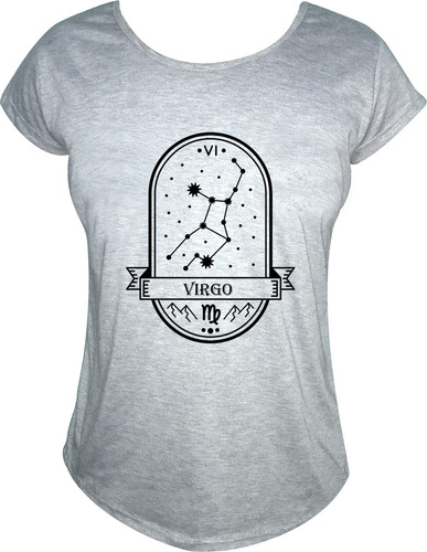 Remera Sublimada Mujer Signo Virgo