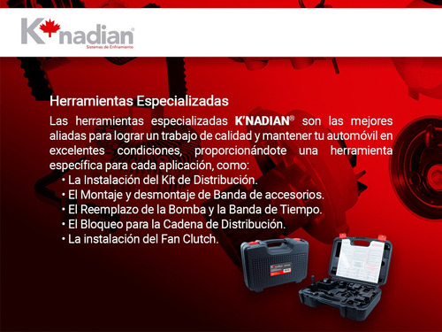 Herram Inst Banda Acces Knadian Gmc P3500 V8 5.7l 96 A 99