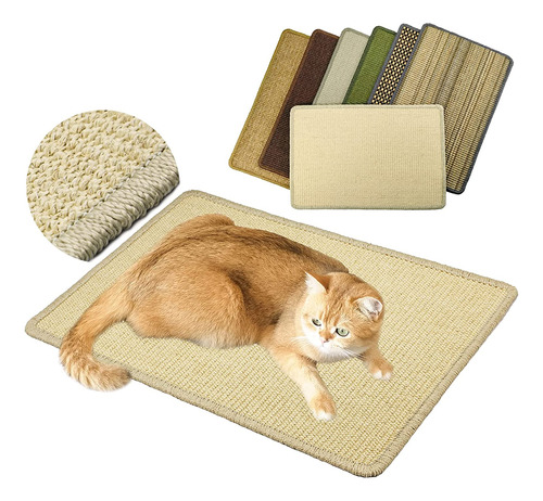 Rascador De Gato Para Gatos De Interior Tapete De Sisal