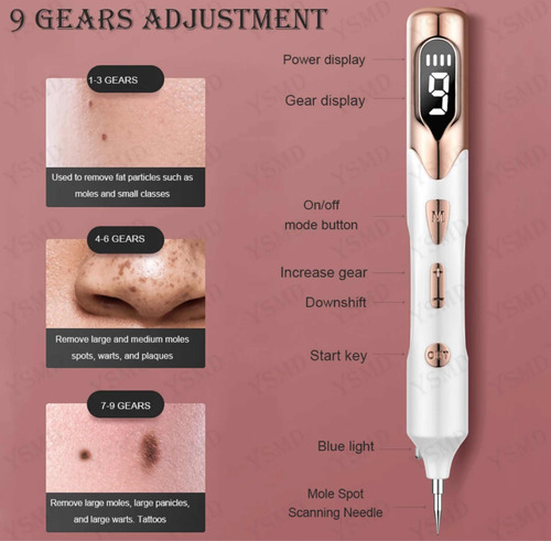 Pluma Láser Plasma Quita Manchas Piel Belleza Lápiz Verrugas