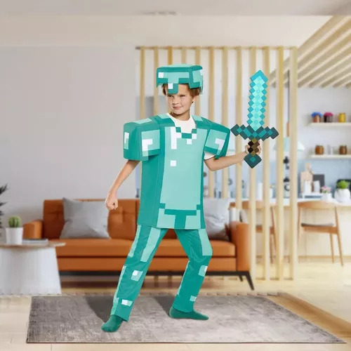 Espada De Espuma Y Pico De Diamante Minecraft Niños Juguetes