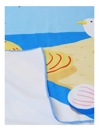 Toalla Microfibra Playa Animado Natación Secado Rápido Baño