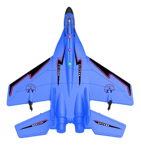 Kit De Aviones De Avión De Modelo De Volante Rc Glider Azul