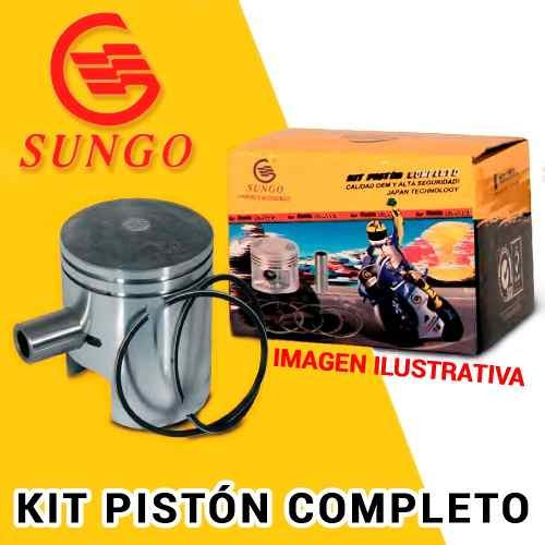 Kit Piston Completo Std Gilera Smash 125  - Um