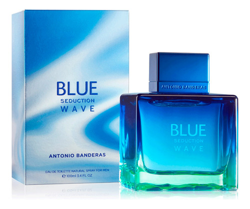 Blue Seduction Wave Edt 100ml Silk Perfumes Original