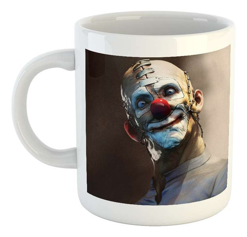 Taza Ceramica Payasos Macabros Demencia Cirugia