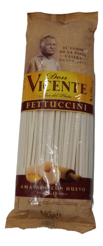 Fideos Don Vicente Fettuccini 500 Gr X 10 Unidades