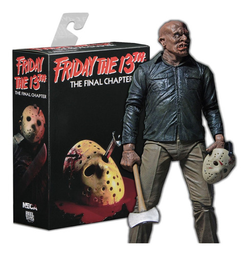 Boneco Jason Sexta-feira 13 Capítulo Final Neca + Brinde!!!