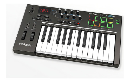 Teclado controlador MIDI USB Impact Lx25+ Nektar