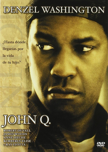 John Q - Denzel Washington - Salud Publica - Dvd