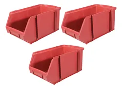 Comprar Kit 3 Caixa Gaveta Plastica Bin N5 Várias Cores Coloridas no Mercado Livre