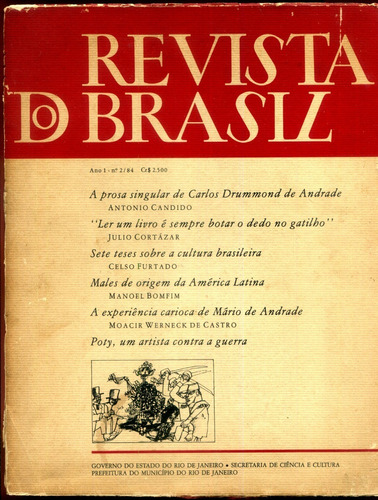 Revista Do Brasil - Arte E Literatura - Frete Grátis  L.5535