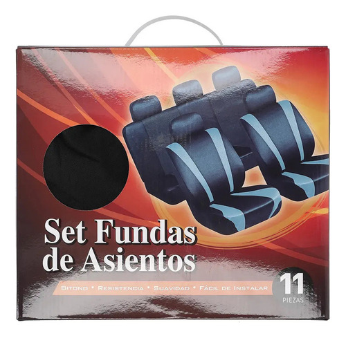 Fundas De Asiento De Tela Lineas Grises Foton Sup 10/11 2.2l