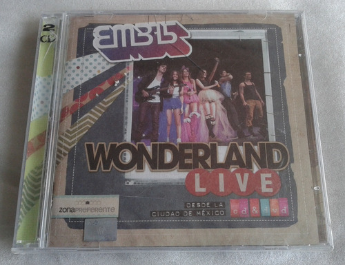 Emb15  Wonderland Live Cd  Y Dvd Defabrica 