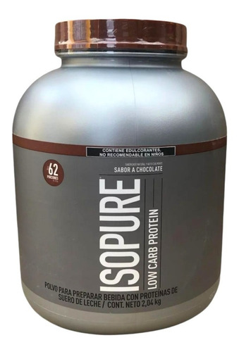 Proteína Aislada Suero De Leche Chocolate Isopure 2.04 Kg