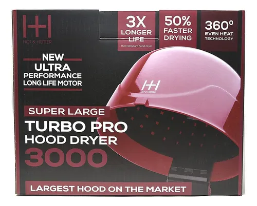 Secadora De Capucha Annie Hot & Hotter Super Large Turbo Pro
