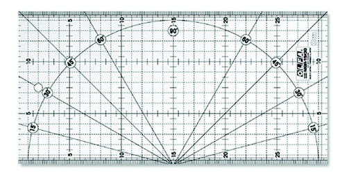 Regla De Corte Olfa Mqr-15x30 Patchwork Japon