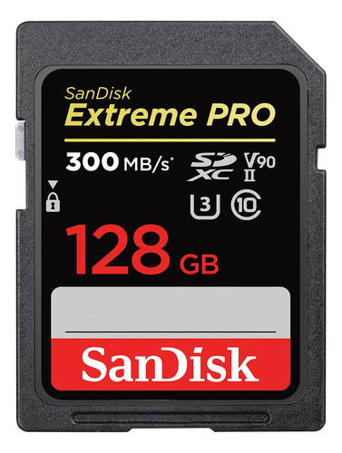 Tarjeta De Memoria Sandisk Extreme Pro 128gb Métricas Uhs-