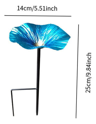 Baños Para Pájaros Para Exteriores, De Metal, Para Azul