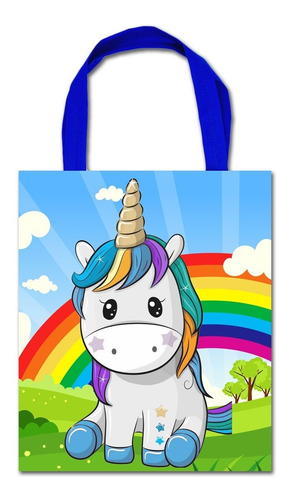 20 Dulceros Ecológicos Unicornio De Colores Fiestas Recuerdo