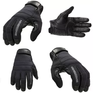 Guantes Moto Ls2 Invierno Cuero Softshell Core Ninetoone