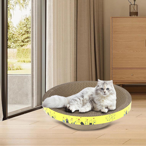 Cat Scratch Pad Nest Bowl Shaped Plate Cat Scratcher M