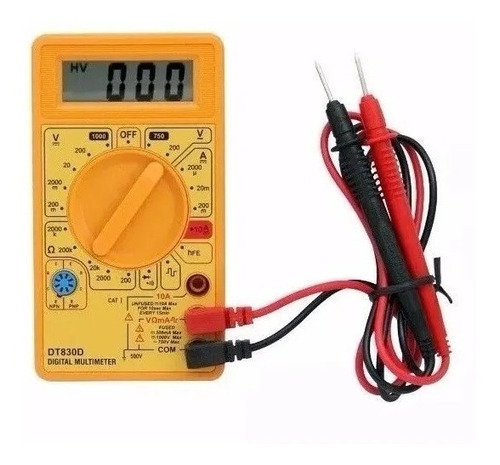 Multimetro Tester Digital Profesional Con Buzzer Noga Net