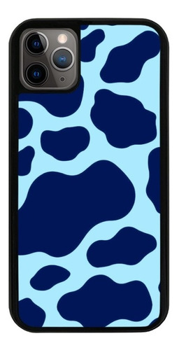 Funda Uso Rudo Tpu Para iPhone Animal Print Vaca Manchas 08