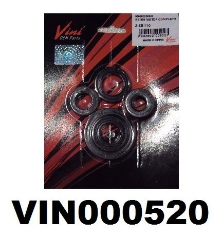 Retenes De Motor Zanella Zb 110 Vini Oem Parts Ourway