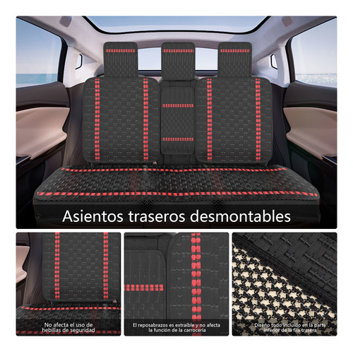 Funda Cubre Asiento Auto Universal Forro Asiento De Verano
