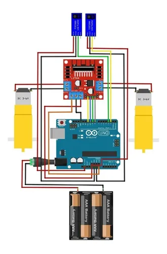 Kit Robot Movil 3en1 Con Uno R3 Ch340 Smd