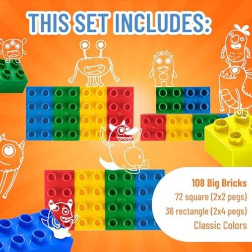 Best Blocks Juego De Bloques Grandes, Bloques De Construcció
