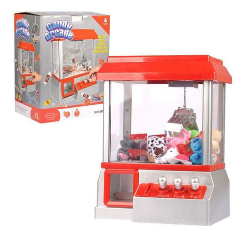 Juego De Arcade Powertrc Máquina De Garras Con Sonido 13.75x