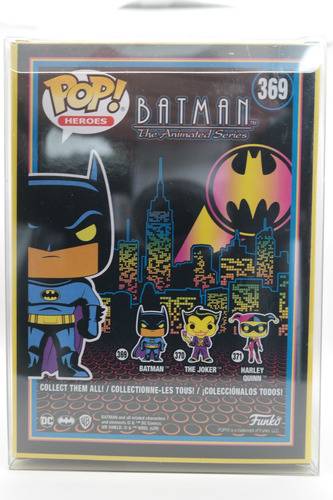 Funko Pop! Batman Animated Series Glow Blacklight #369 (Usado)