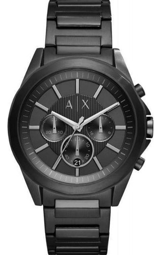 Relogio Armani Exchange Preto Fundo Preto